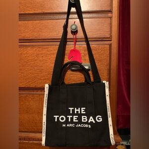 Black and White Canvas Tote Bag
